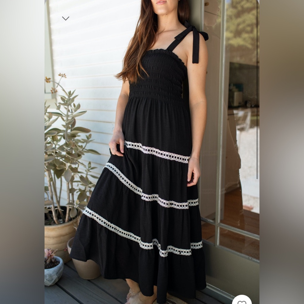 CJLA Giada Dress Medium Black NWOT - Picture 5 of 6